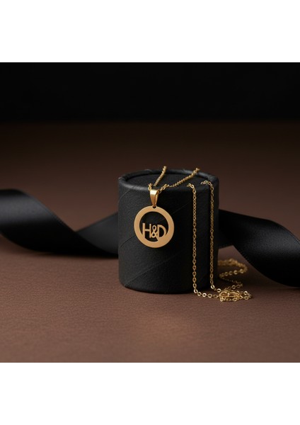 8 Ayar Altın Kolye Ucu D&h GM10894 1 gr modelleri