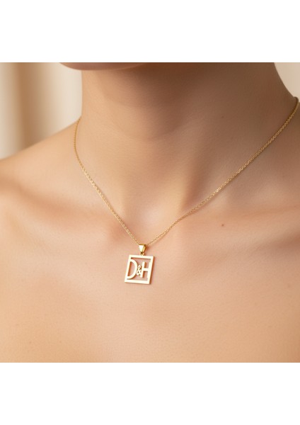 8 Ayar Altın Kolye Ucu D&h GM10909 1 gr