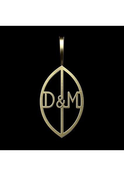 14 Ayar Altın Kolye Ucu D&m GM10978 0.5 gr fırsatları