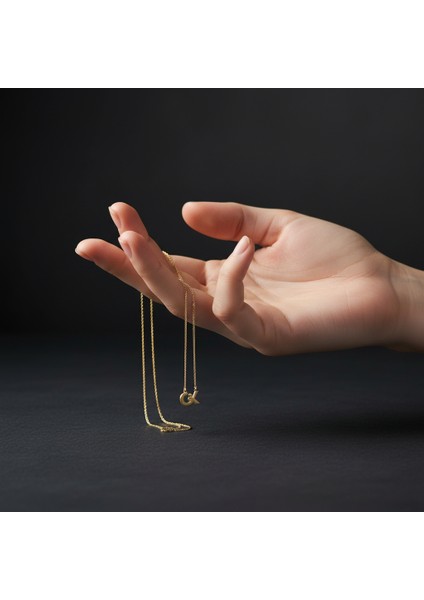 8 Ayar Altın Kolye Ucu C&k GM10669 1 gr fiyatları