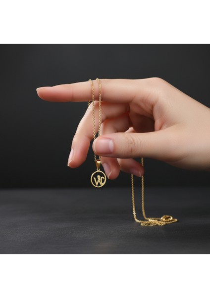 14 Ayar Altın Kolye Ucu C&v GM10797 0.5 gr fiyatları