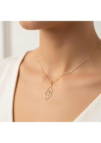 8 Ayar Altın Kolye Ucu C&h GM10634 0.5 gr