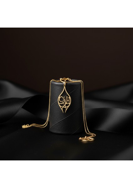 8 Ayar Altın Kolye Ucu C&h GM10634 0.5 gr modelleri
