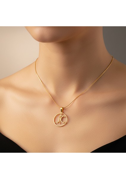 8 Ayar Altın Kolye Ucu C&j GM10651 0.5 gr