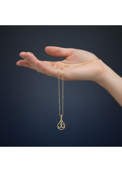 8 Ayar Altın Kolye Ucu C&j GM10652 0.5 gr fiyatları