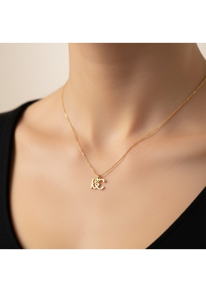 8 Ayar Altın Kolye Ucu C&k GM10662 0.5 gr