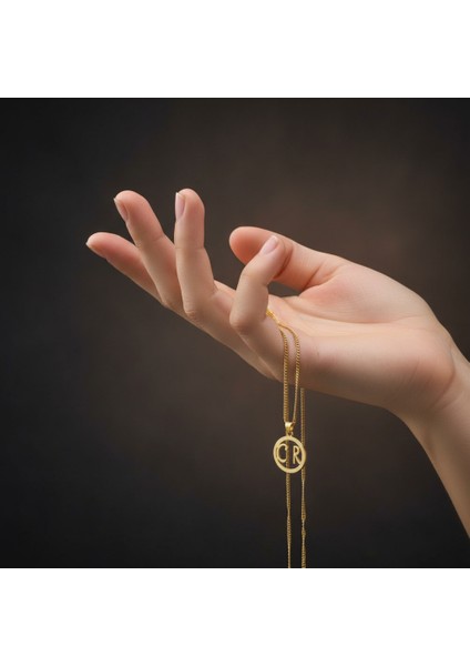 8 Ayar Altın Kolye Ucu C&r GM10755 0.5 gr fiyatları