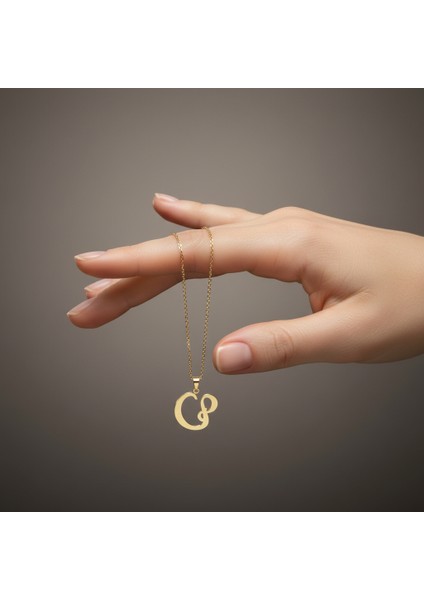 8 Ayar Altın Kolye Ucu C&p GM10729 0.5 gr fiyatları