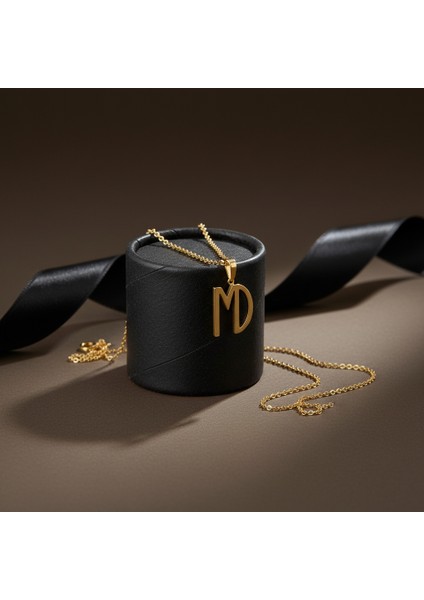 8 Ayar Altın Kolye Ucu D&m GM10987 1 gr modelleri