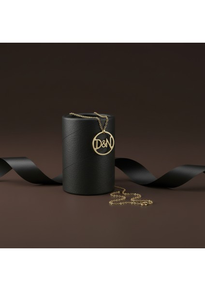 8 Ayar Altın Kolye Ucu D&n GM10998 1 gr modelleri