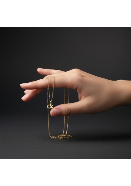 8 Ayar Altın Kolye Ucu C&k GM10676 1 gr fiyatları