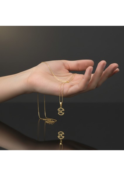 8 Ayar Altın Kolye Ucu C&t GM10778 1 gr fiyatları