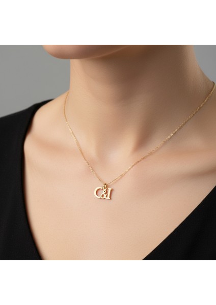 8 Ayar Altın Kolye Ucu C&ı GM10640 1 gr