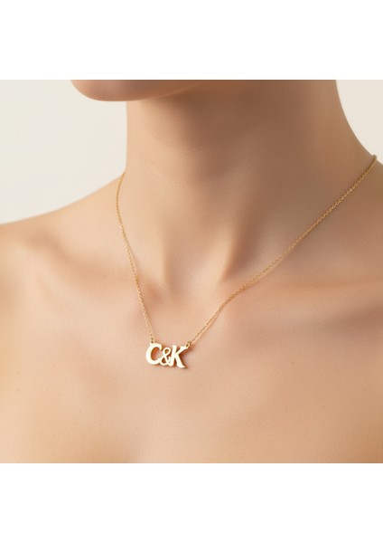 8 Ayar Altın Kolye Ucu C&k GM10663 1 gr