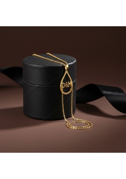 14 Ayar Altın Kolye Ucu D&m GM10975 0.5 gr modelleri