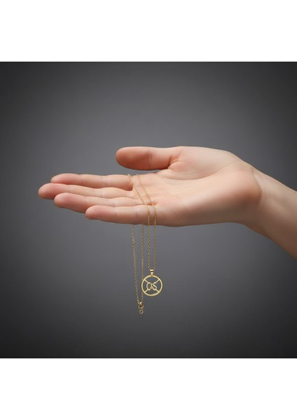 8 Ayar Altın Kolye Ucu C&s GM10769 0.5 gr fiyatları