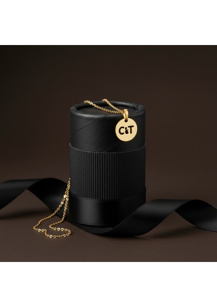 8 Ayar Altın Kolye Ucu C&t GM10779 0.5 gr modelleri