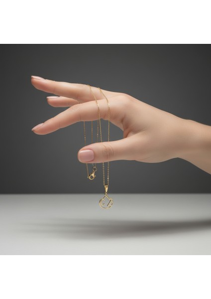 8 Ayar Altın Kolye Ucu C&z GM10837 0.5 gr fiyatları