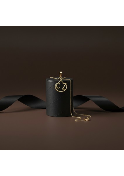 8 Ayar Altın Kolye Ucu C&z GM10837 0.5 gr modelleri