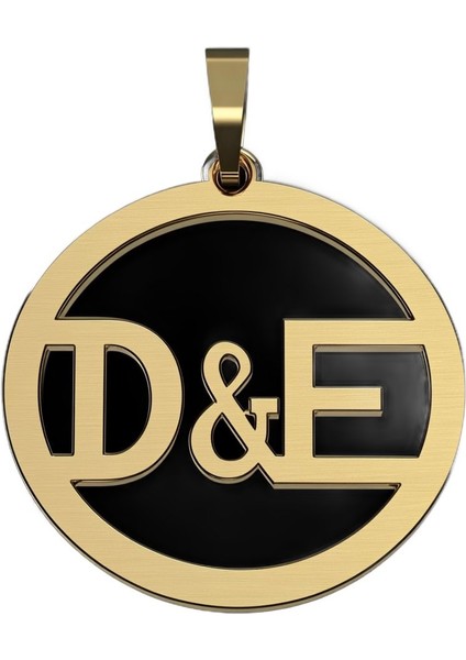 8 Ayar Altın Kolye Ucu D&e GM10854 0.5 gr