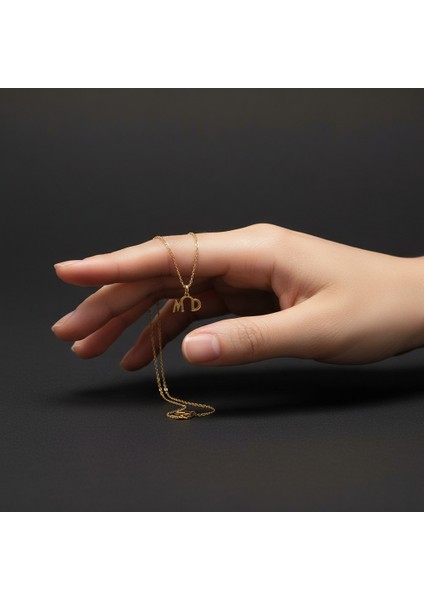 14 Ayar Altın Kolye Ucu D&m GM10970 0.5 gr fiyatları