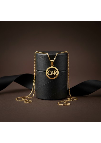 8 Ayar Altın Kolye Ucu C&r GM10759 0.5 gr modelleri