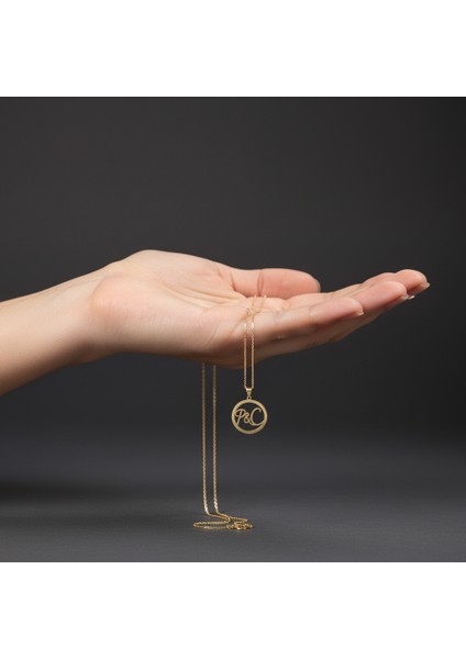 8 Ayar Altın Kolye Ucu C&p GM10723 0.5 gr fiyatları