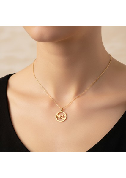 8 Ayar Altın Kolye Ucu C&n GM10712 0.5 gr