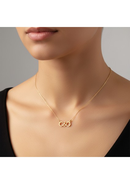 8 Ayar Altın Kolye Ucu C&o GM10720 0.5 gr