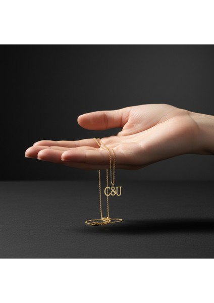 8 Ayar Altın Kolye Ucu C&u GM10789 0.5 gr fiyatları