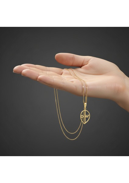 8 Ayar Altın Kolye Ucu D&f GM10865 1 gr fiyatları