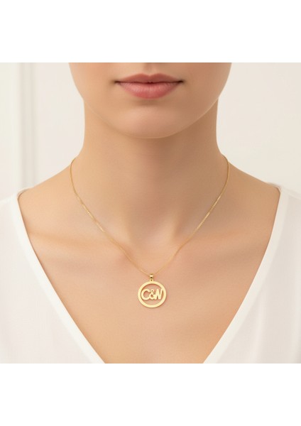 8 Ayar Altın Kolye Ucu C&w GM10816 0.5 gr