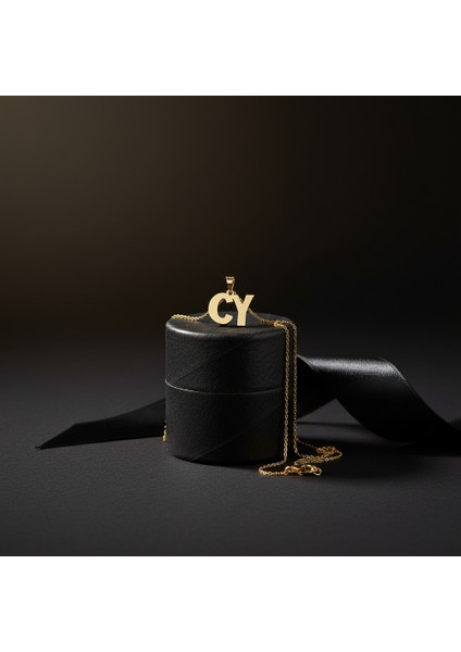 8 Ayar Altın Kolye Ucu C&y GM10827 1 gr modelleri