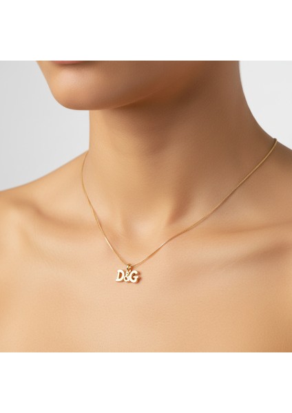 8 Ayar Altın Kolye Ucu D&g GM10866 1 gr
