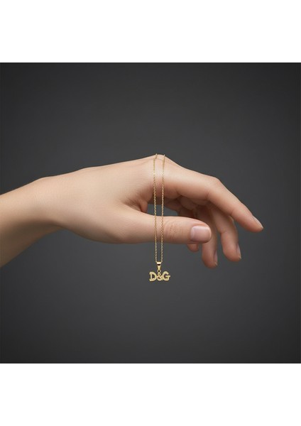 8 Ayar Altın Kolye Ucu D&g GM10866 1 gr fiyatları