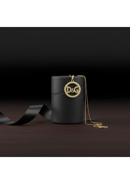 8 Ayar Altın Kolye Ucu D&g GM10879 1 gr modelleri