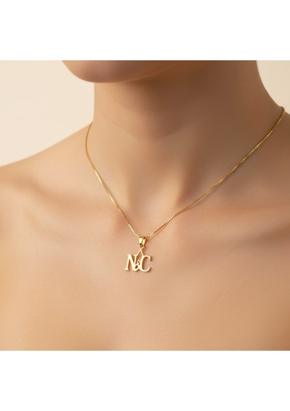 8 Ayar Altın Kolye Ucu C&n GM10705 0.5 gr