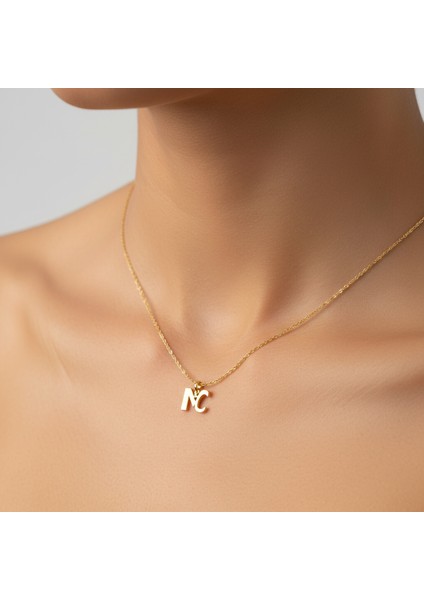 8 Ayar Altın Kolye Ucu C&n GM10710 0.5 gr