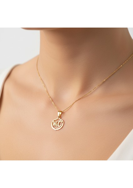 8 Ayar Altın Kolye Ucu C&w GM10817 0.5 gr