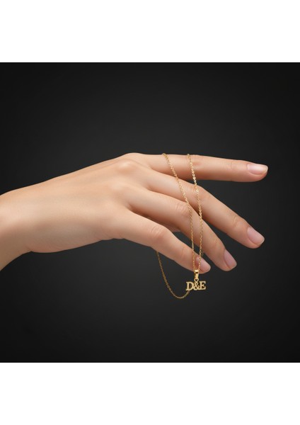 8 Ayar Altın Kolye Ucu D&e GM10853 0.5 gr fiyatları