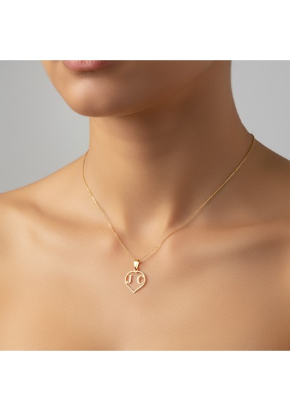 8 Ayar Altın Kolye Ucu C&j GM10657 1 gr