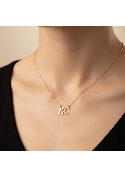 8 Ayar Altın Kolye Ucu C&k GM10668 1 gr