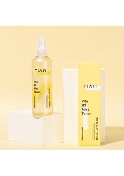 Vita B3 Mist Tonik Nemlendirici Etkiyle Tüm Cilt Tipleri İçin 200 ml Niacinamide