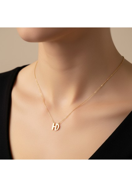 8 Ayar Altın Kolye Ucu D&h GM10911 1 gr