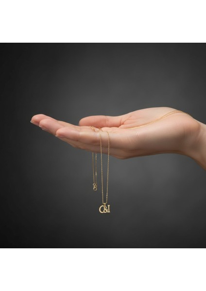 8 Ayar Altın Kolye Ucu C&ı GM10638 0.5 gr fiyatları