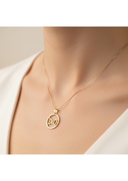 8 Ayar Altın Kolye Ucu D&o GM11007 1 gr