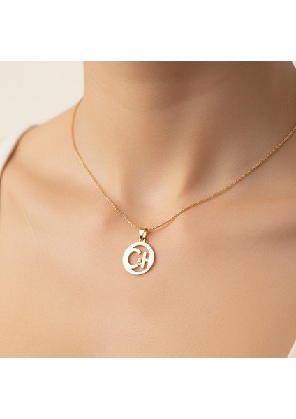 8 Ayar Altın Kolye Ucu C&h GM10628 0.5 gr