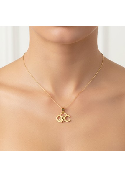 8 Ayar Altın Kolye Ucu C&q GM10736 1 gr