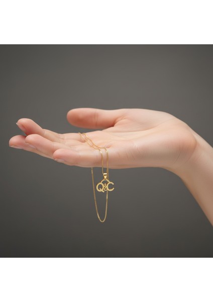 8 Ayar Altın Kolye Ucu C&q GM10736 1 gr fiyatları