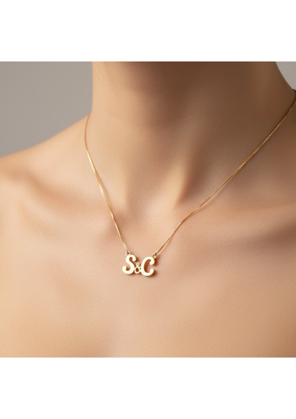 8 Ayar Altın Kolye Ucu C&s GM10764 1 gr